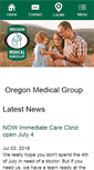 Mobile Screenshot of oregonmedicalgroup.com